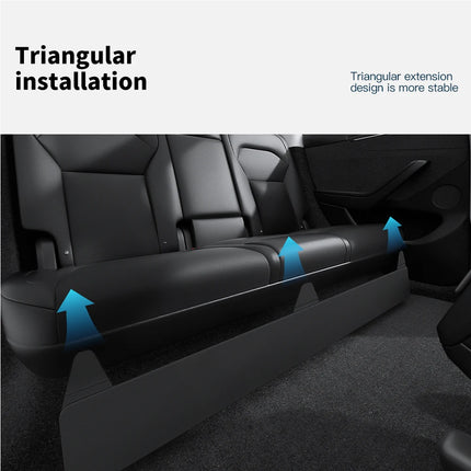 YZ For Tesla Model Y 3 Highland Juniper Rear Seat Lower Protective Mat Electric Vehicle Protective Pad 2021-2025 Accessories