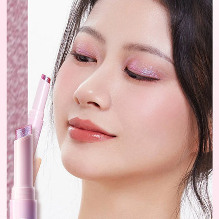 Water-like Jelly Eyeshadow Stick Pearlescent Glitter High-gloss Eyeshadow Crystal Shiny Multi-color Eye Shadow Highlighter Stick