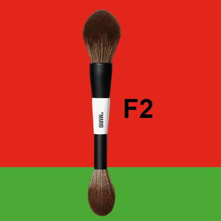 2 in 1 Highlight Blush Makeup F4 Brush Ambient Soft Glow Blush Brush Soft Fiber Hair Fashion Face Brush