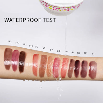 8ml Butter Non-stick Cup Gloss Lip Gloss Moisturizing Mirror Lip Gloss Lasting Color Lip glaze Dye Lip Liquid Makeup For Women