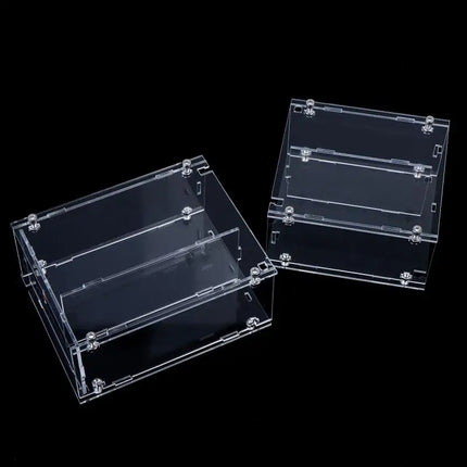 1/64 Model Cars Acrylic Display Case Fit For Mini Size MiniGT Tomica Assembled Dust Proof Box Cabinet Toy Vehicles