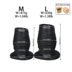 Black-2pcs ML