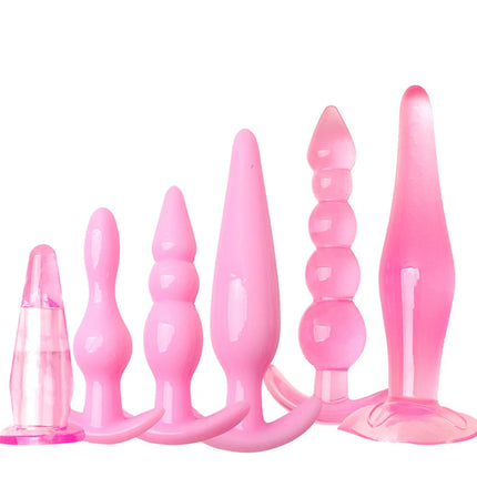 4/5/6/9Pcs Different Shapes Anal Expander Sex Toys Butt Plug Set Erotic Prostate Massager Stimulator Plug Anal Dilator Adults