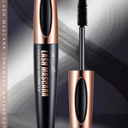 Extension 4D Pure Silk Fiber Lash Mascara Makeup Waterproof Ultra Black Volume and Length Thick lash Extension Makeup  Eyelash