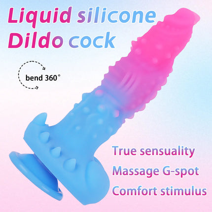 Silicone Soft Big Large Monster Dildo Penis Thick Small Can Strap on Anal Alien Dildo Suction Cup Dildos Sex Toys for Women Men