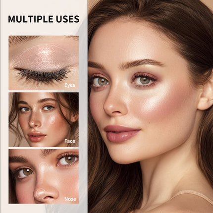 8 Colors Eyeshadow Stick Long Lasting Waterproof Shimmer Glitter And Matte High Pigmented Eyeshadow Pencil Crayon Korean Makeup