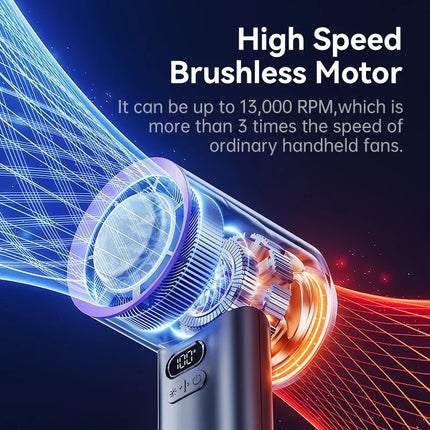 Portable Fan For Travel Mini: Small Pocket Handheld Fan Personal Rechargeable Turbo USB High Speed Keeping Cool In Hot Weather