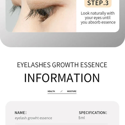 7-day eyelash growth essence natural curl long beauty and health roll
