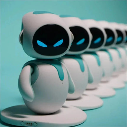 AI Christmas Gift Smart Robot with Hat Electronic Automation Ai Robot Emotional Interaction Vocal Multiple Mode Cute Gift