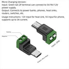 Micro-Male Charging / 4PCS