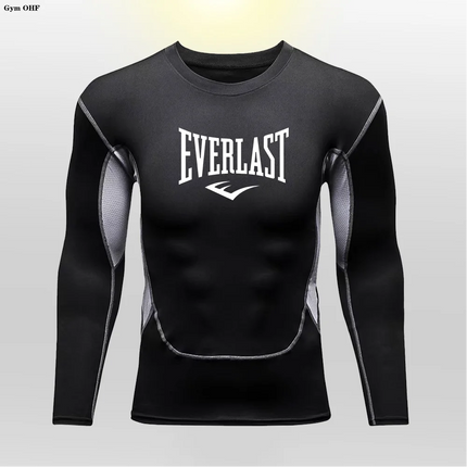 Men's Fit T-shirt Heat Dissipation Tight Fitting Skin-Friendly Athletic Compression Fitness Tee Ultra Thin Quick-drying GYM Tops
