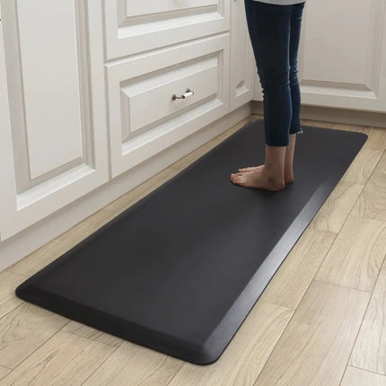 Anti-Fatigue Carpet Kitchen Standing Mat Non-Slip Thickened Floor Mats PVC Waterproof Kitchen Rug Corridor