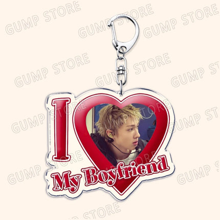 Hot New Kpop Boy Group Keychains for Women Accessories Bag Key Chain Martin James Juhoon Seonghyeon Keonho Gifts Friends Keyring