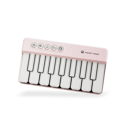 Rainbow Lights Kids Mini Piano Portable Design 7 Colors LED Learning Piano Keyboard Multi-functional Electronic Organ Keyboard