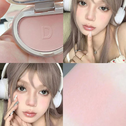 AimAnpu Monochrome Honey Powder Blusher High Gloss Natural Brightening Rouge Setting Cream