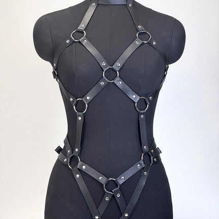 Women Sexy Full Body Chest Jewelry Waist Belt Belly Festival Fashion Jewelry for Women Gothic Accessories