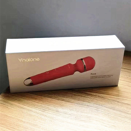 Nalone Powerful Vibrator Optional 3 Nozzles USB Recharge Magic Wand AV Vibrator Massager Vibration Dildo Adult 18+ Women Sex Toy