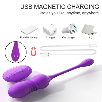 Remote Control Vibrating Egg for Women Vagina Vibrator Clitoris Stimulation Vagina Ball Kegel Trainer Love Egg Sex Toys Adults