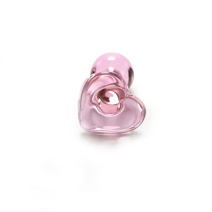 Cute Heart Glass Butt Plug Sex Toy Explore Ball Bullet Ass Masturbation Women Man Gay Stimulate Orgasmic Lesbian Anus Game