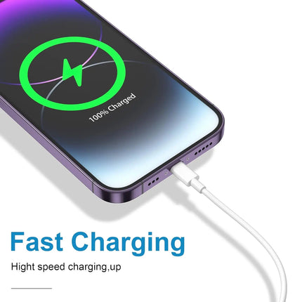 10PCS Type C to Type C Cable For IPhone 15 16 17 PD 100W Fast Charging For Samsung Xiaomi Huawei Type C Data Line White 1M