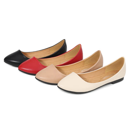 New Flat Heel Pointed Toe Flat Shoes Korean Style Fashionable Shallow Mouth Large-Size Casual Shoes Comfortable And Breathable