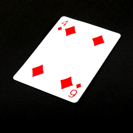 Fantastic 4 To 6 Moving Point Card Magic Tricks Professional Close Up Card Magic Props Magician Illusion Game Easy To Perform