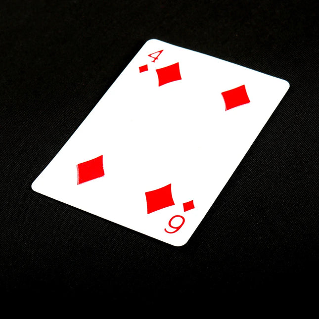 Fantastic 4 To 6 Moving Point Card Magic Tricks Professional Close Up Card Magic Props Magician Illusion Game Easy To Perform
