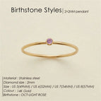 October-Light Rose / Gold Colour / 6