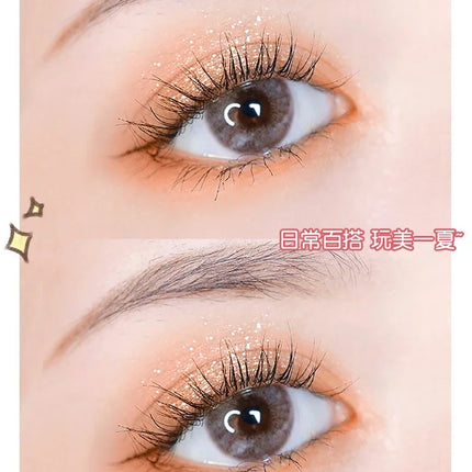 Butterfly Eye Shadow Six Color Eyeshadow Palette Easy to Color Glitter Matte Makeup Make-up For Women Korean Cosmetics Makeup