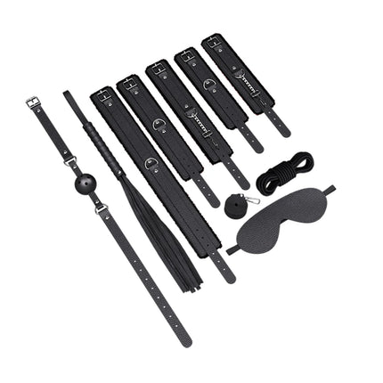 BDSM Adjustable Straps Bed Restraints Sex Bondage Kit For Couple Handcuffs Ankle Cuffs With Bondage Set SM Adult Games Sex Toys