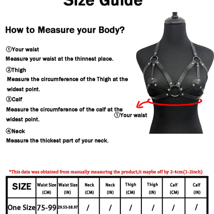 Women Sexy Harness Corset Leather Lingerie Bondage Belt BDSM Chest Harness Underwear Suspenders Erotic Fetish Clothing Sex Toys
