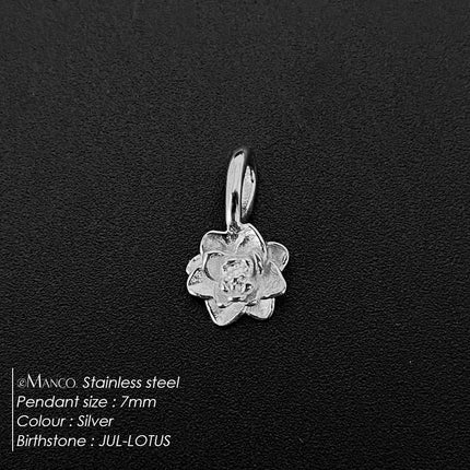 eManco Gold Color Stainless Steel Diverse Flower Charms Natural Style for DIY Jewelry  Everyday Use Factory Direct Sales