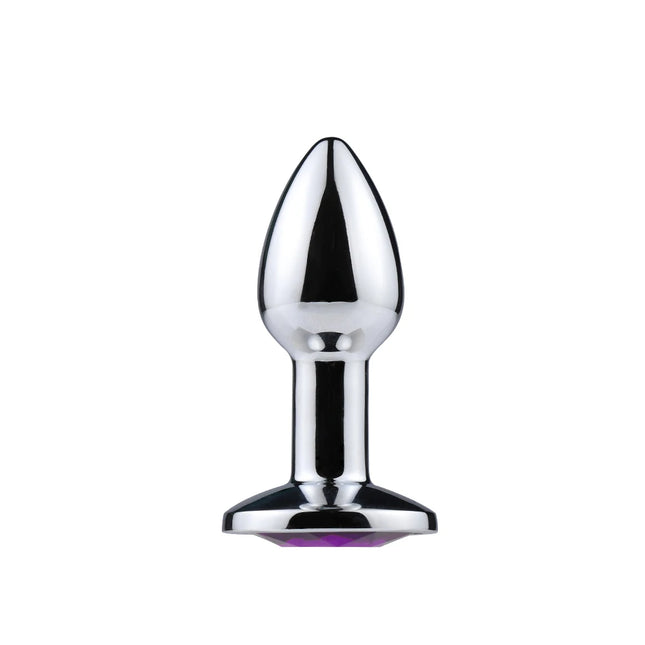 1Pcs, Metal anal plug Jewelry base, novice to advanced player 5 sizes, Butt g-spot massage, sex toys