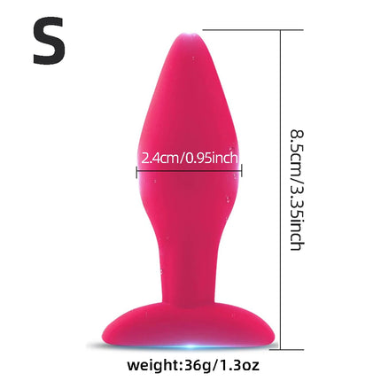 Silicone Plug Anal Butt Plug Analplug Dilator Dildo Prosate Massager Adult Games Sexy Toys for Men Women Couples Female Sex Shop