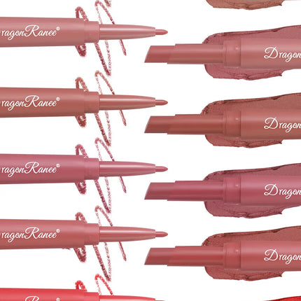 Double-Ended Lip Liner Velvet Matte Lipstick Lip Gloss Easy to Color Non-Fading Non-Stick Cup Lip Liner