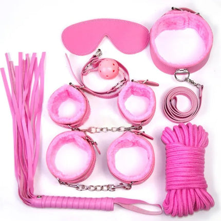 collar handcuffs whip lingerie erotic sex bdsm kit bed,sex toys bdsm set couple,women sex toys handcuff sex toys for couples