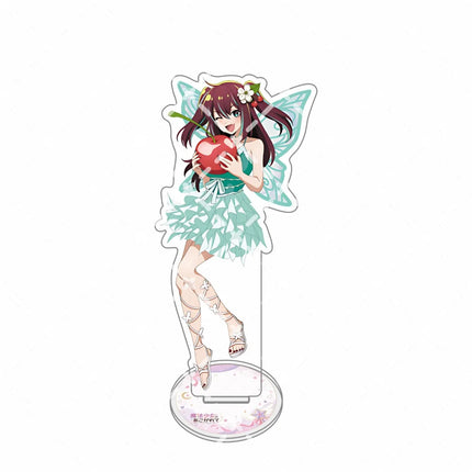 Gushing Over Magical Girls Locomuji White Dress Daisy Acrylic Standkeying, Elf Wings Anime Desk Ornament, Collectible FigureGift