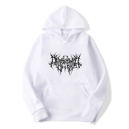 Autumn and winter hooded long sleeved original men's and women's sportswear Y2k trendy hip-hop retro punk style sportswear