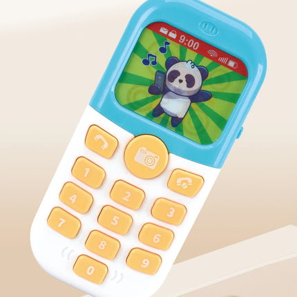 Music Mobile Phone Toy for Kids, Puzzle Early Education Electric Telephone with Lights and Music Gifts for Boys and Girls