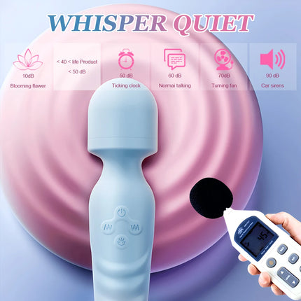 3 IN 1 Mode Dildos Vibrator AV Sex Machine Magic Wand Clitoris G Spot Stimulator Female Vagina Massager Woman Adults Sex Toy 18+