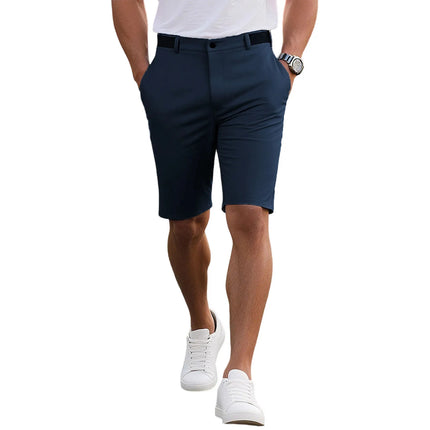 Hot Men's Summer Casual Shorts Lightweight Quick Dry Golf Shorts with 4 Pockets Basic Streetwear