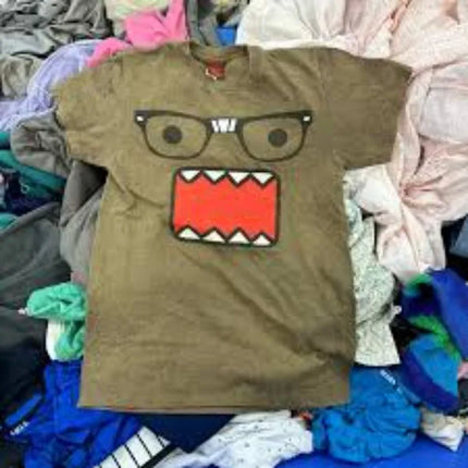 Summer 2000S New Fashion Kawaii Oversized Graphic T-Shirts Male Y2K Street Retro Pure Cotton Plus T-Shirt Casual Couple Tops