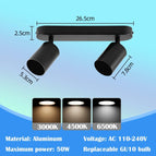 Type C 26.5 CM Black / Warm white