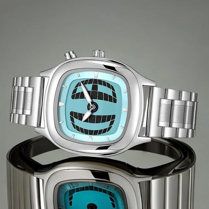 New High-end Watches for Men and Women Dynamic Digital Display Y2K Clock Luminous Waterproof Quartz Wristwatches with Box Gifts