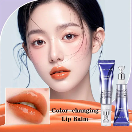 Crystal Temperature Change Moisturizing Lipstick Star Brilliant Jelly Shinny Lip Balm Long-lasting Lip Oil Care Jelly Makeup