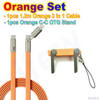 Orange 2in1 OTG Set