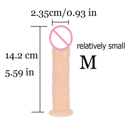 New Realistic Dildos Erotic Jelly Dildo Artificial Penis G-spot Simulation Large penis Anus Anal plug Female penis masturbation