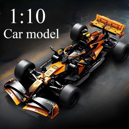 racing cars, racing car models, 1:10 DIY super sports car building block puzzle toys, children's and adult gifts