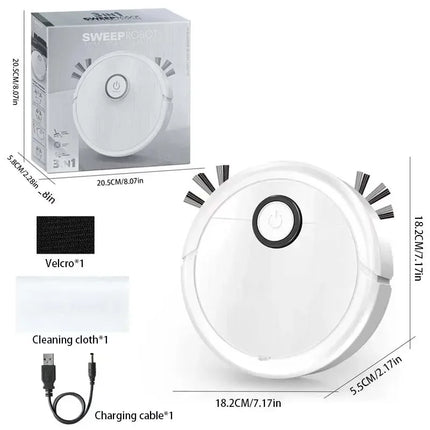 Lenovo 3-in-1 Smart Robot Vacuum Cleaner 4000Pa Strong Suction Sweep Mop Auto Charge LDS Laser Navigation Pet Hair Hard Floor