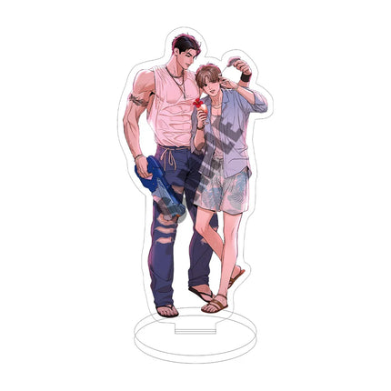 New Manwha Jinx Acrylic Stand Joo Jaekyung Kim Dan Keychain Desk Display Ornament Accesorios Goods Collection Cute Gift Korean
